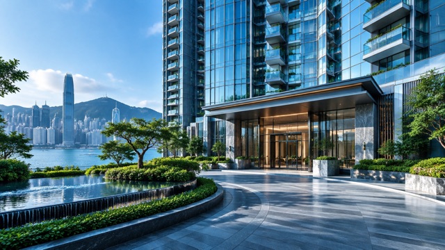 私人屋苑類型示意圖