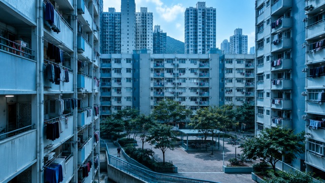 簡約公屋類型示意圖